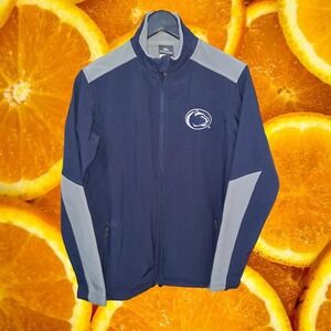 Knights Apparel Penn State Full Zip Jacket with Embroidered Front Back Size S‎